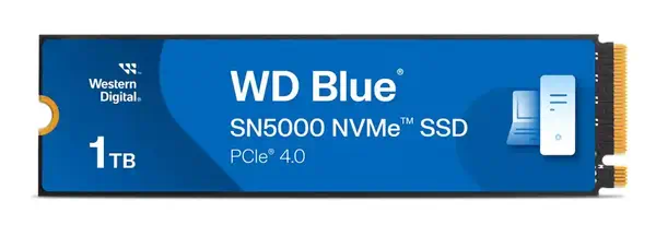 Western Digital Blue SN5000 1 To M.2 PCI Western Digital - visuel 1 - hello RSE - Endurance et fiabilité robustes