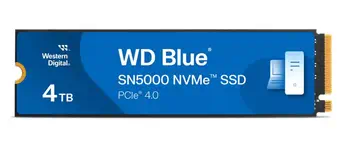 Livraison rapide Western Digital WD Blue SN5000 NVMe 4 To M.2 PCI Express 4.0