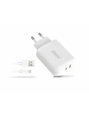 Urban Factory PSC45UF chargeur d'appareils mobiles Universel Blanc Secteur Intérieure - Boitier d'alimentation - visuel 3
