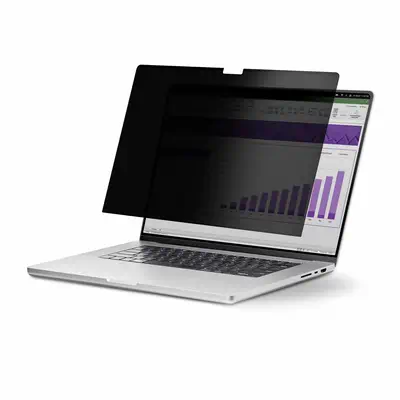 Filtre de Confidentialité pour Écran Tactile 16:10 de 14,1 Pouces, Filtre Antireflet/Anti Lumière Bl - StarTech - Protection d'écran et Filtre - visuel 1
