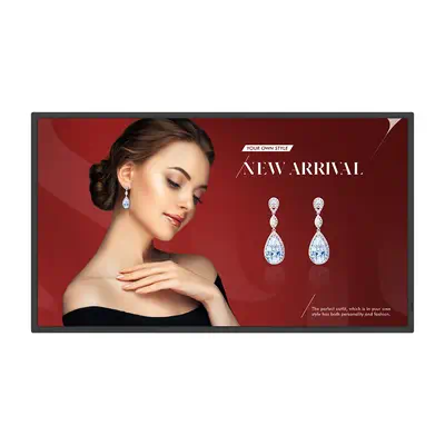 BenQ ST4302S Écran plat de signalisation numérique 109,2 cm (43") LCD 400 cd/m² 4K Ultra HD Noir Int - Affichage dynamique - visuel 1
