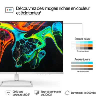 Vente Écran Full HD 31,5 pouces HP Série 5 HP au meilleur prix - visuel 10