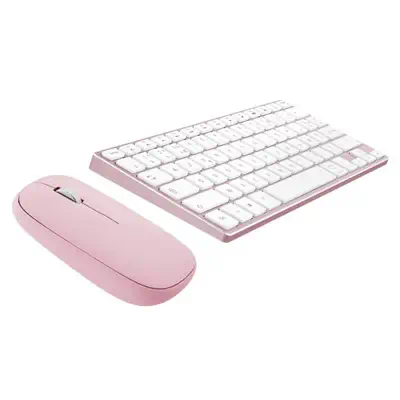 T'nB KBCOLORPK clavier Souris incluse Bluetooth AZERTY Français Rose - T'NB - Pack Clavier, souris - visuel 2