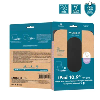 Mobilis 029036 étui pour tablette 27,7 cm (10.9") Folio Noir - Etui et Housse - visuel 7