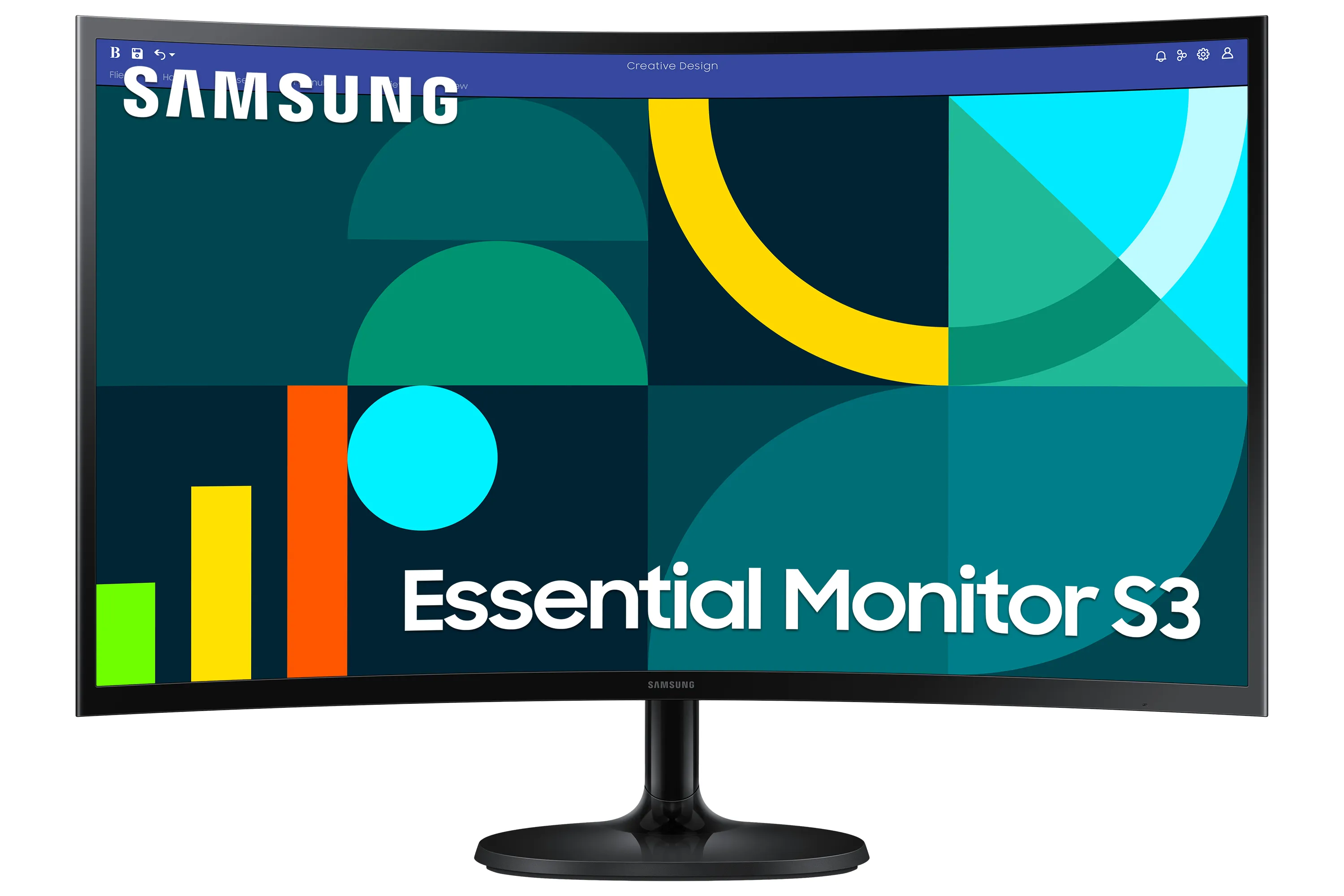 27" Essential Monitor S36GD FHD - Samsung - Ecran Ordinateur - visuel 1