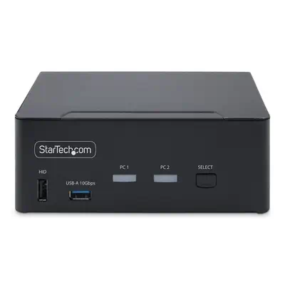 Switch KVM DisplayPort 2 Ports, 8K 60Hz / 4K 144Hz, DP 1.4, 2 Ports USB 10Gbps, 4 Ports USB HID, Com - StarTech - Switchs et Hubs - visuel 3