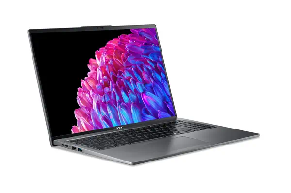 Acer Swift Go 16 SFG16-72-76XU Intel Core Ultra 7 155H Ordinateur portable 40,6 cm (16") WQXGA+ 16 G - PC Portable - visuel 2