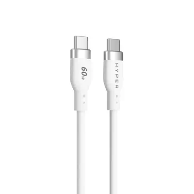 Targus HyperJuice câble USB USB 2.0 1,5 m USB C Blanc - Câbles d'alimentation - visuel 4