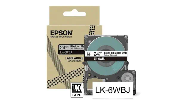 Epson LK-6WBJ Noir, Blanc Epson - visuel 1 - hello RSE - Polyvalence incroyable