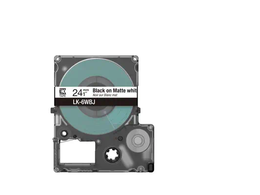 Epson LK-6WBJ Noir, Blanc - Papier - visuel 2