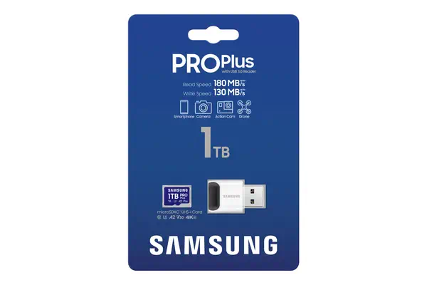 Samsung MB-MD1T0S 1 To MicroSDXC UHS-I Classe 10 - Carte Mémoire - visuel 5
