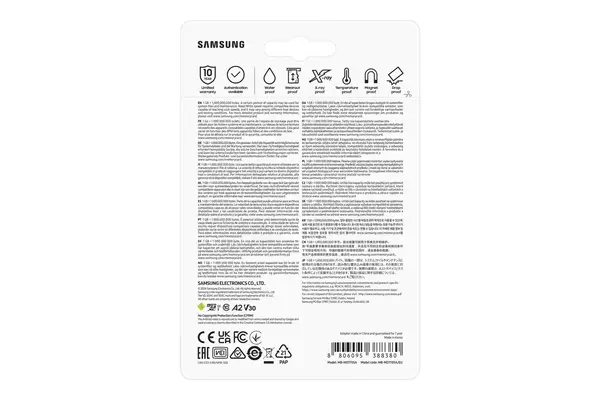Samsung Carte MicroSD PRO Plus (2024) 1 To - Carte - Carte Mémoire - visuel 8