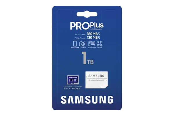 Samsung Carte MicroSD PRO Plus (2024) 1 To - Carte - Carte Mémoire - visuel 7