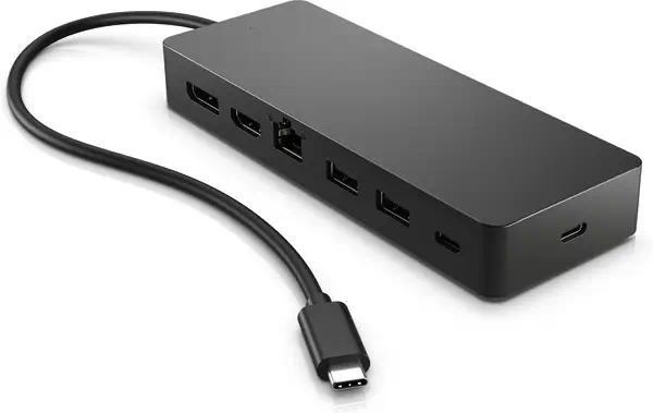 Concentrateur multiport USB-C universel HP HP - visuel 1 - hello RSE - Conçu pour les déplacements