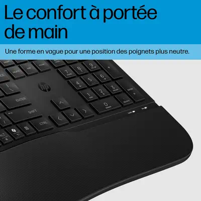 HP STORE 3PL clavier Bureau USB Noir - Clavier - visuel 9