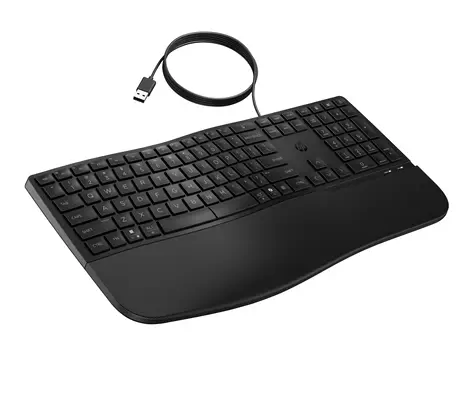 HP STORE 3PL clavier Bureau USB Noir - Clavier - visuel 9
