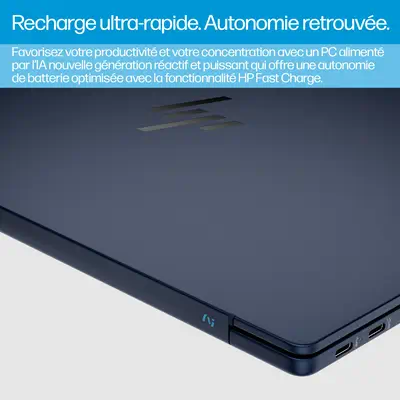 HP EliteBook Ultra G1q Qualcomm Snapdragon X1E-78-100 Ordinateur portable 35,6 cm (14") Écran tactil - PC Portable - visuel 7
