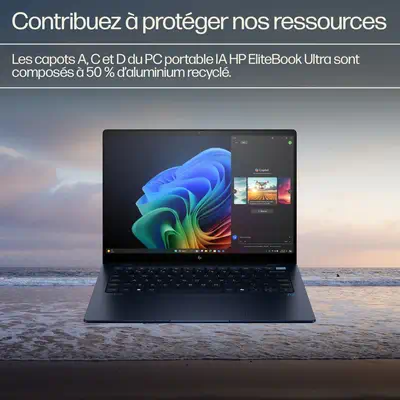 EliteBook Ultra 14 inch G1q Notebook AI PC - HP - PC Portable - visuel 1