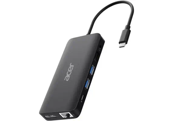 USB Type-C Dongle 12-in-1 Black - Acer - Station d'accueil pour portable - visuel 1