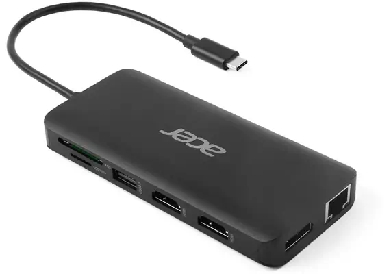 USB Type-C Dongle 12-in-1 Black - Acer - Station d'accueil pour portable - visuel 2