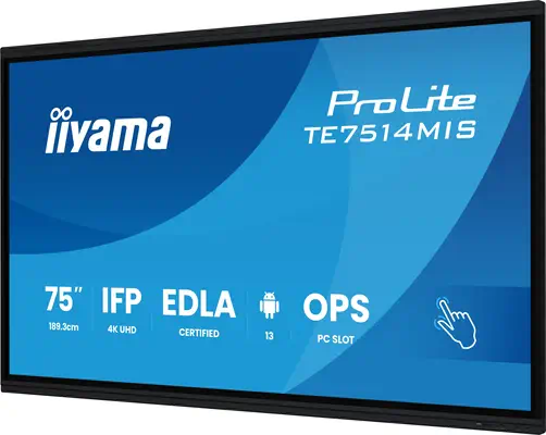 PROLITE TE7514MIS-B2AG - iiyama - Ecran Numérique Interactif - visuel 3