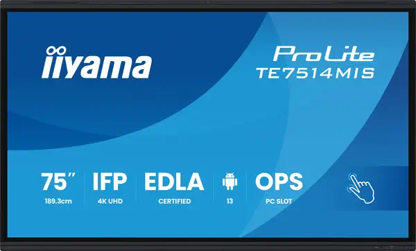 PROLITE TE7514MIS-B2AG - iiyama - Ecran Numérique Interactif - visuel 1