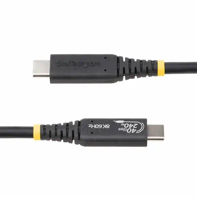 StarTech Câble USB4 de 1m, Câble USB-C Certifié USB-IF - visuel 3