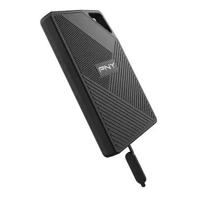 PNY PSD0CS3060-1TB-RB lecteur à circuits intégrés externe 1 To USB Type-C 3.2 Gen 2 (3.1 Gen 2) Noir - Disque dur SSD - visuel 2