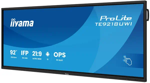 iiyama TE9218UWI-B1AG  - Ecran Numérique Interactif - visuel 3