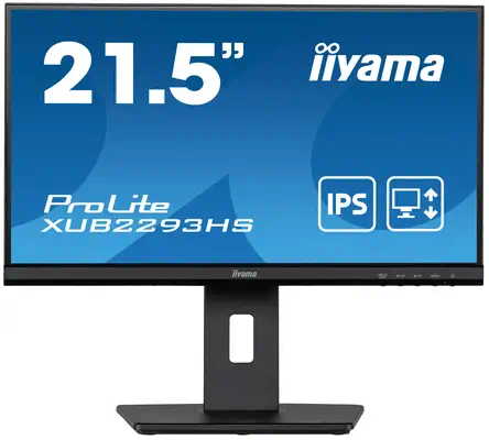 iiyama ProLite XUB2293HS-B3 écran plat de PC 54,6 cm (21.5") 1920 x 1080 pixels Full HD LED Noir - Ecran Ordinateur - visuel 1