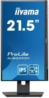 iiyama ProLite XUB2293HS-B3 écran plat de PC 54,6 cm (21.5") 1920 x 1080 pixels Full HD LED Noir - Ecran Ordinateur - visuel 2