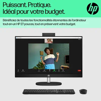 27 inch All-in-One 27-cr0008nf PC HP - visuel 1 - hello RSE - Anti-scintillement
