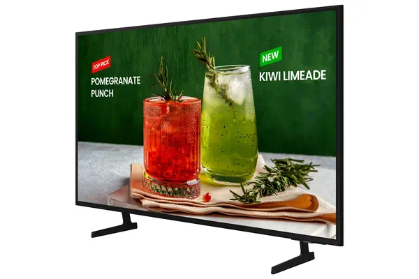 43" BED-H Crystal UHD 4K Business TV - Samsung - Affichage dynamique - visuel 2