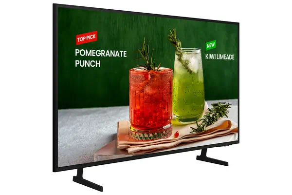 43" BED-H Crystal UHD 4K Business TV - Samsung - Affichage dynamique - visuel 3