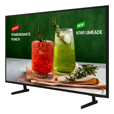 85" BED-H Crystal UHD 4K Business TV - Samsung - Affichage dynamique - visuel 2