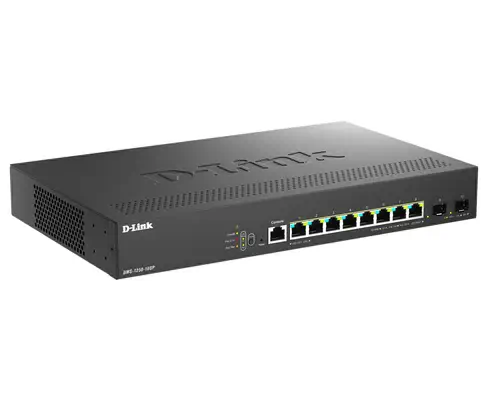 D-Link DMS-1250-10SP/E commutateur réseau Géré 2.5G Ethernet (100/1000/2500) Connexion Ethernet, sup - Switchs et Hubs - visuel 2