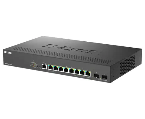 D-Link DMS-1250-10SP/E commutateur réseau Géré 2.5G Ethernet (100/1000/2500) Connexion Ethernet, sup - Switchs et Hubs - visuel 3