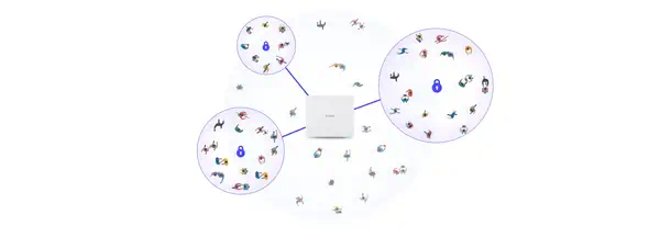 D-Link DAP-X3060OU point d'accès réseaux locaux sans fil 3000 Mbit/s Blanc Connexion Ethernet, suppo - Accessoire Réseau - visuel 9