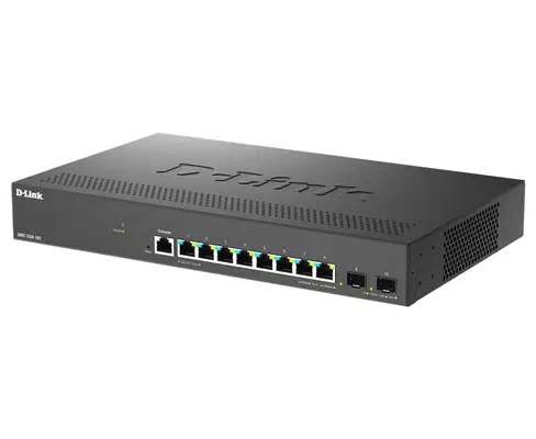 D-Link DMS-1250-10S/E commutateur réseau Géré 2.5G Ethernet (100/1000/2500) D-Link - visuel 1 - hello RSE - Hautes performances