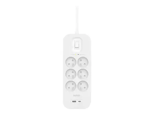 BELKIN Surge Protection with USB C 6 Outlet - Belkin - Câble divers - visuel 1
