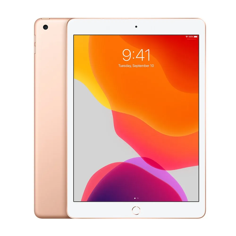 iPad 7 10.2" 32Go - Or WiFi - Grade Reconditionné en France Bon état - Apple - Tablette reconditionnée - visuel 1
