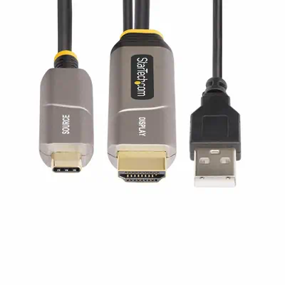 Câble USB-C vers HDMI 2.0 Optique Actif (AOC) de 9,15m, 4K 60Hz, Classé CL3, Câble Optique Actif, Câ - StarTech - Accessoire Stockage - visuel 6