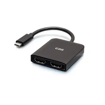 C2G Concentrateur MST USB-C vers double HDMI - 4K - Câble HDMI - visuel 1