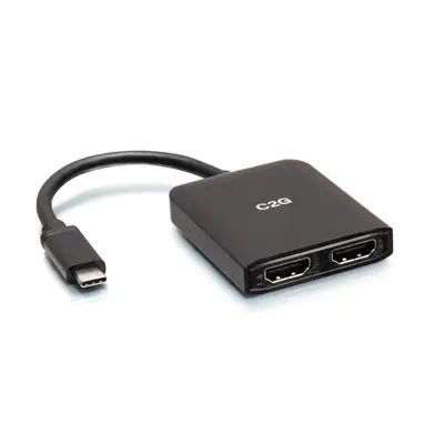 C2G Concentrateur MST USB-C vers double HDMI - 4K - Câble HDMI - visuel 2