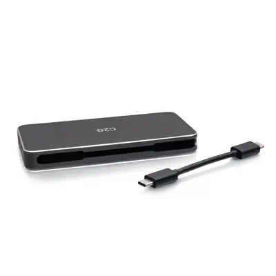 C2G Station d’accueil MST 7-en-1 USB-C pour deux écrans avec HDMI, DisplayPort, Ethernet, USB et Pow - Station d'accueil pour portable - visuel 6