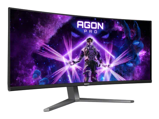 AOC AGON PRO AG346UCD écran plat de PC 86,4 cm (34") 3440 x 1440 pixels Wide Quad HD QD-OLED Noir, G - Ecran Ordinateur - visuel 6