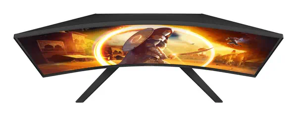 AOC G4 CQ32G4VE écran plat de PC 80 cm (31.5") 2560 x 1440 pixels Quad HD LCD Noir, Gris - Ecran Ordinateur - visuel 8