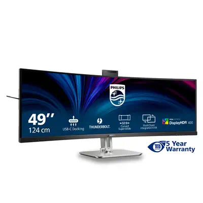 Philips 49B2U6903CH/00 écran plat de PC 124,5 cm (49") 5120 x 1440 pixels Dual QHD LCD Gris - Ecran Ordinateur - visuel 9