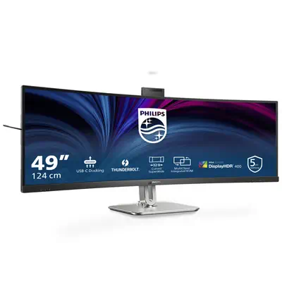 Philips 49B2U6903CH/00 écran plat de PC 124,5 cm (49") 5120 x 1440 pixels Dual QHD LCD Gris - Ecran Ordinateur - visuel 8