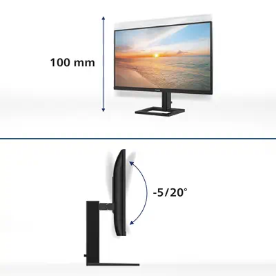 Philips 27E1N1800AE/00 écran plat de PC 68,6 cm Philips - visuel 1 - hello RSE - Technologie de protection des yeux